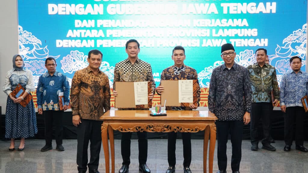 Penandatanganan kerjasama KADIN Jawa Tengah